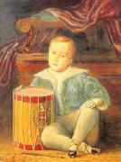 Armand Palliere Pedro II of Brazil, aged 4 USA oil painting artist